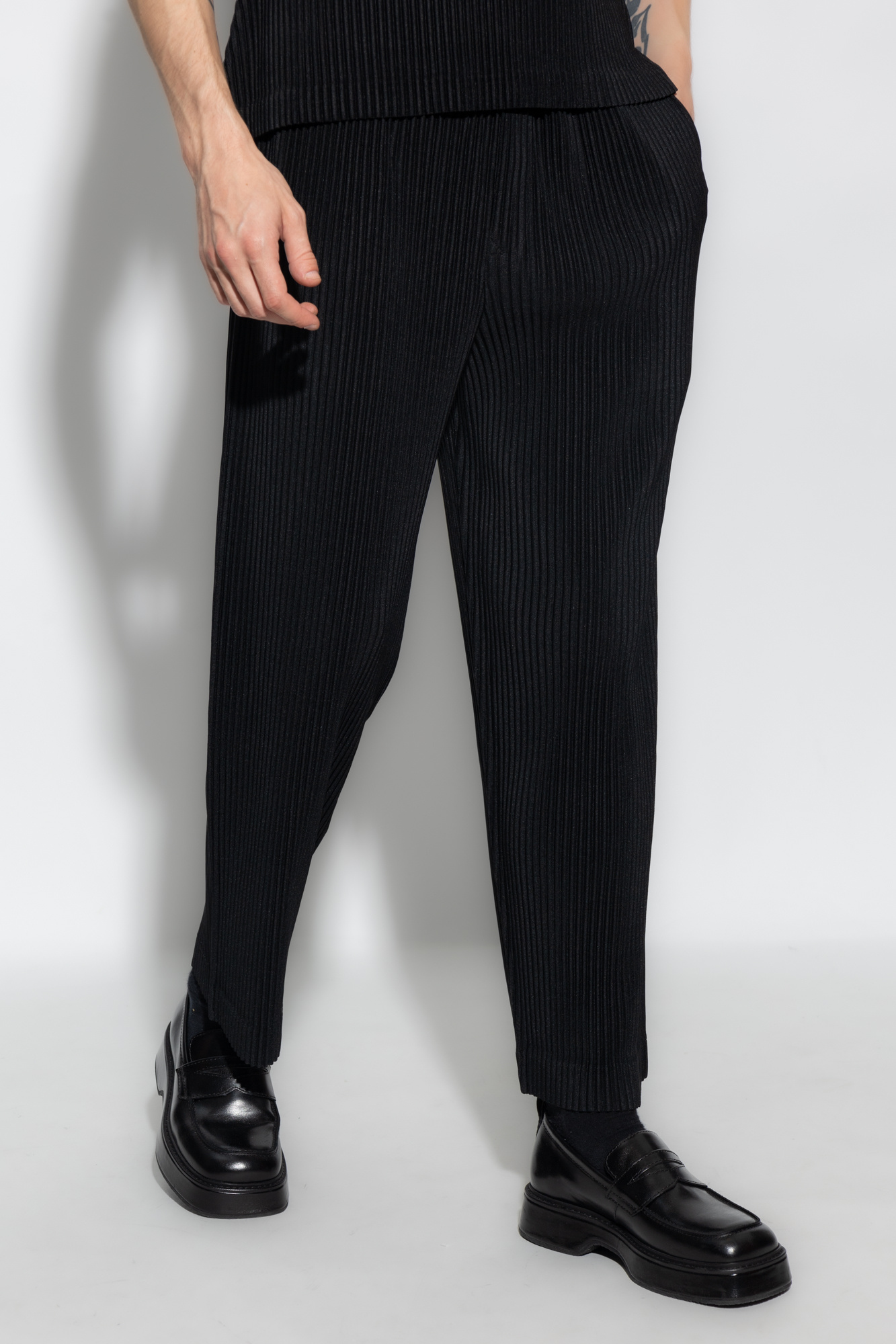 Issey miyake pleated deals trousers mens